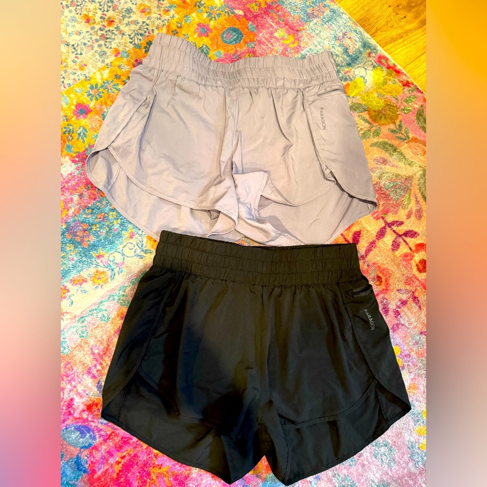 Paragon Fitwear Yuna High Rise Track Short set - Black M, Lavender L